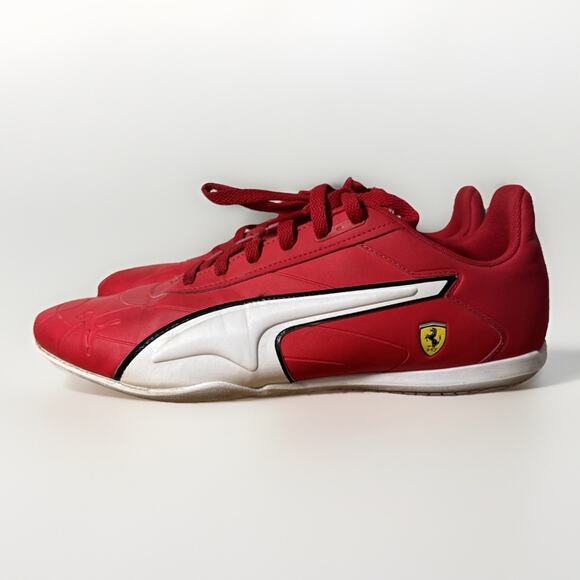 PUMA Scuderia Ferrari Tune Cat Mens 11 Lace Up Sneakers Casual Shoes - Picture 4 of 8